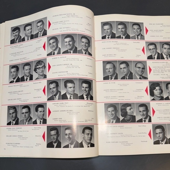 1957 LA VIE Pennsylvania State University Yearbook vintage - Picture 4 of 16